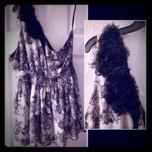 Torrid one sided blouse